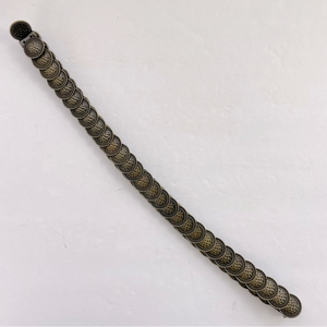 Metal Coin Shield‎ Medallion Stretchy Boho Belt